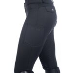 HKM Riding breeches -Ruby- silicone full seat - Image 6