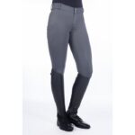 HKM Riding breeches -Ruby- silicone full seat - Image 8