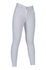 HKM Riding breeches -Ari Mid Rise- sil. full seat - Image 6