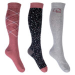 HKM Riding socks -Colorado- set of 3