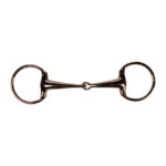 HKM Eggbutt snaffle anatomic -Rosegold- 18 mm