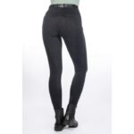 HKM Riding breeches -Harbour Island Denim- silicone full seat - Image 4