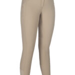 HKM Riding breeches -Ari Mid Rise- sil. knee patch