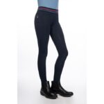 HKM Riding leggings -Aymee- silicone full seat - Image 6