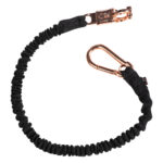 HKM Elastic lead rope -Rosegold
