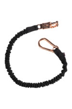 HKM Elastic lead rope -Rosegold