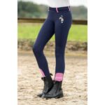 HKM Riding leggings -Pony Dream II- silicone full seat - Image 5