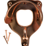 HKM Brass bridle hook .