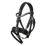 HKM Leather bridle -Hobby Horsing-