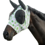 HKM Anti-fly mask -Flamingo Elastic