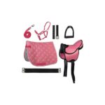 HKM Shetland pony saddle set -Lucy-