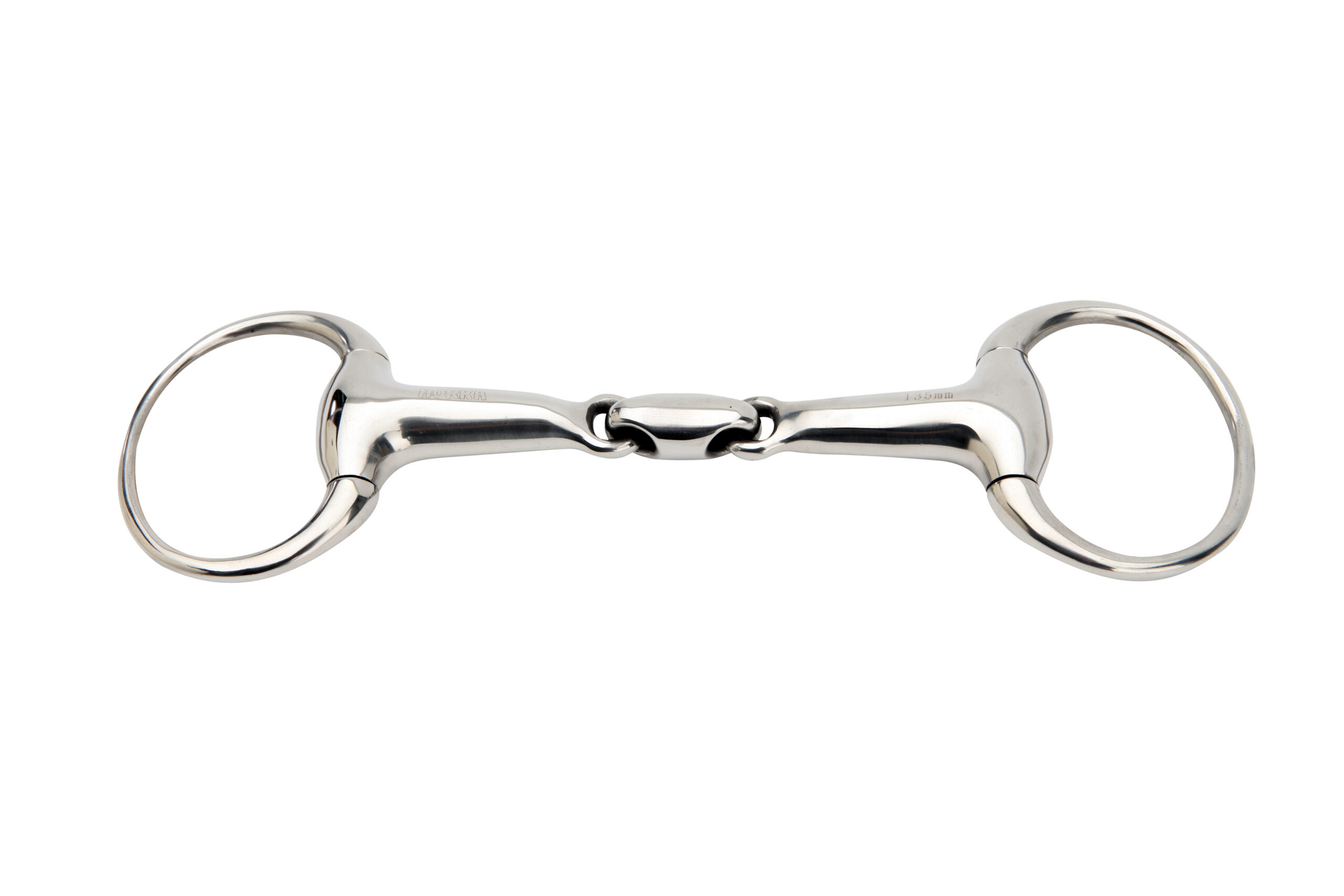 HORKA Eggbutt double jointed STAINLESS STEEL 21MM