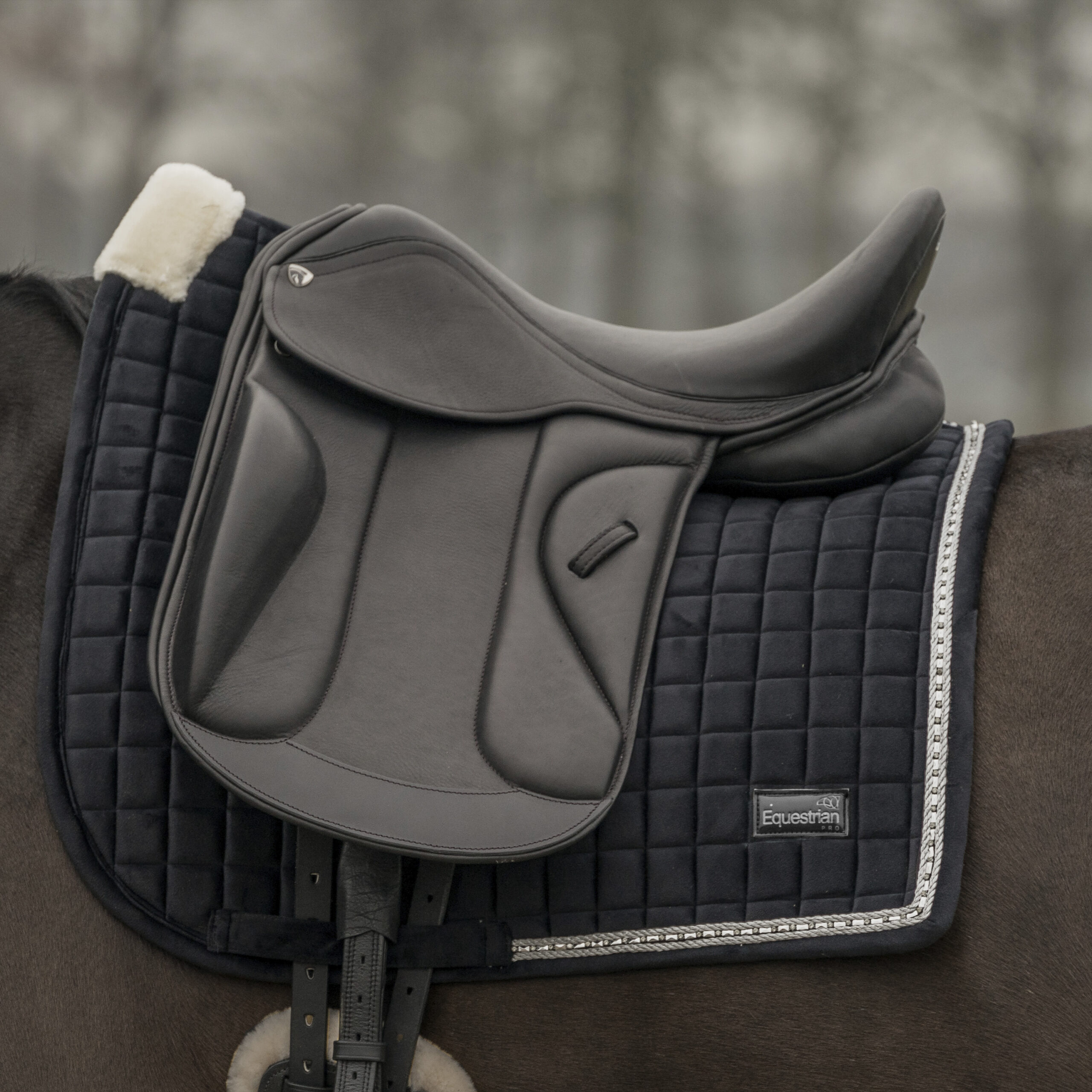 HORKA Saddle pad equestrian PRO VELVET- DR