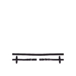 BR Grip Rein Leather non-skid 16mm round Buckles