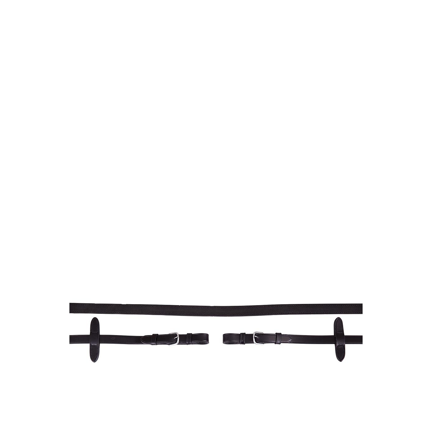 BR Grip Rein Leather non-skid 16mm round Buckles