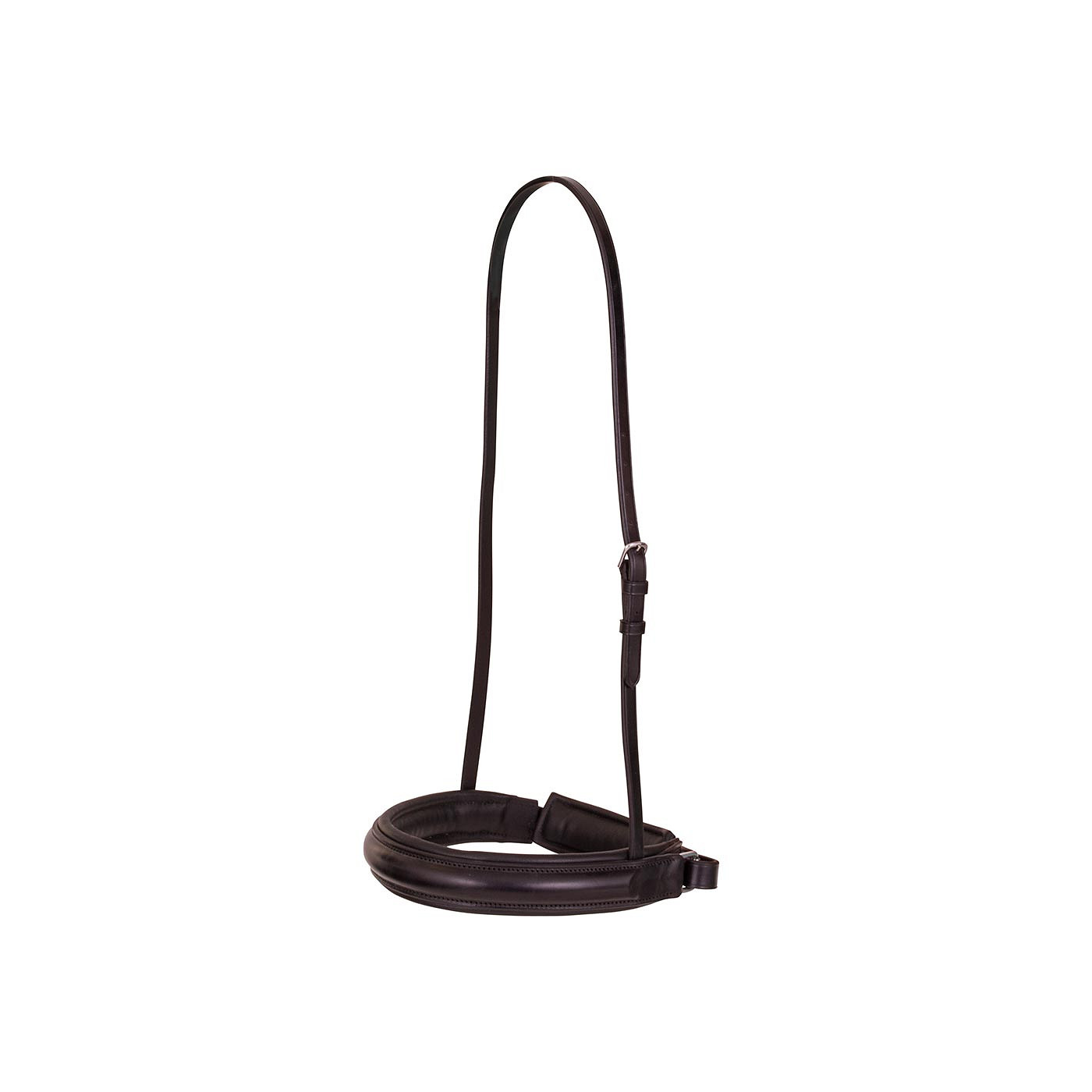 BR Crank Noseband wide round raised