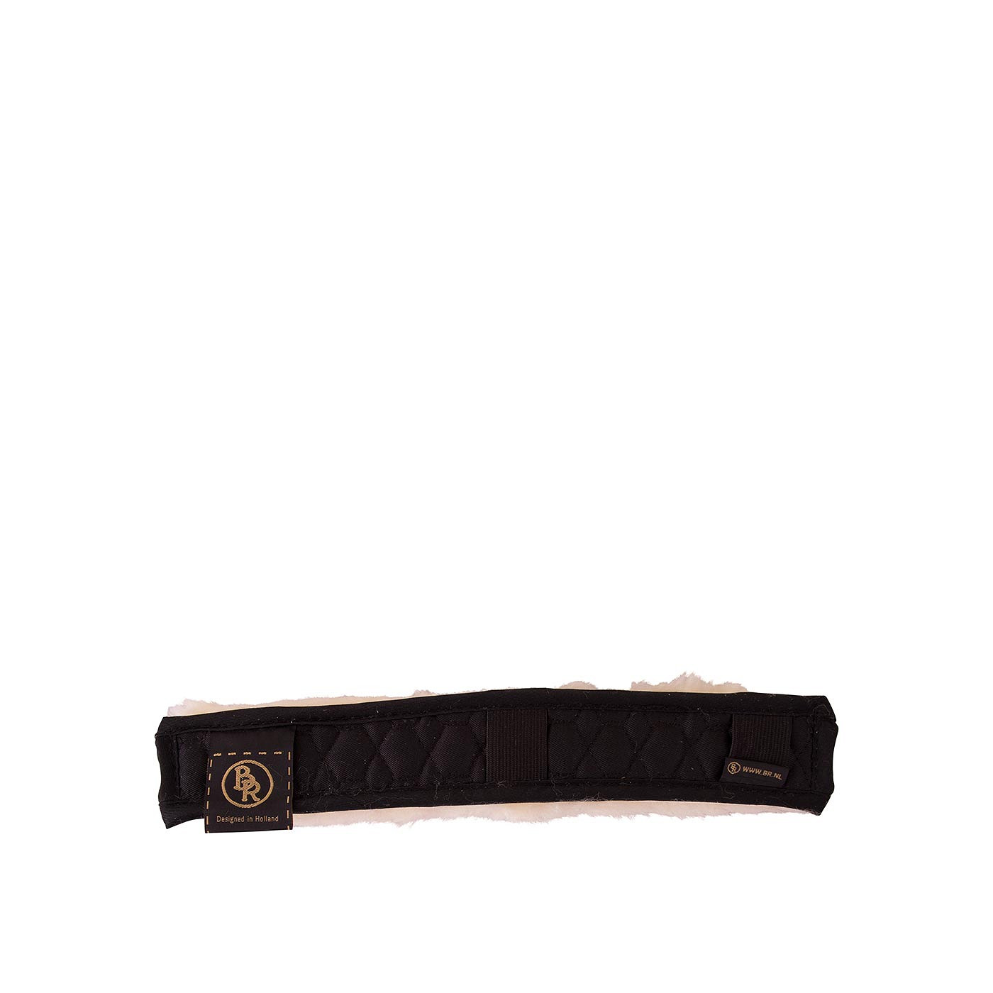 BR Headstrap Cover Sheepskin 3cm wide