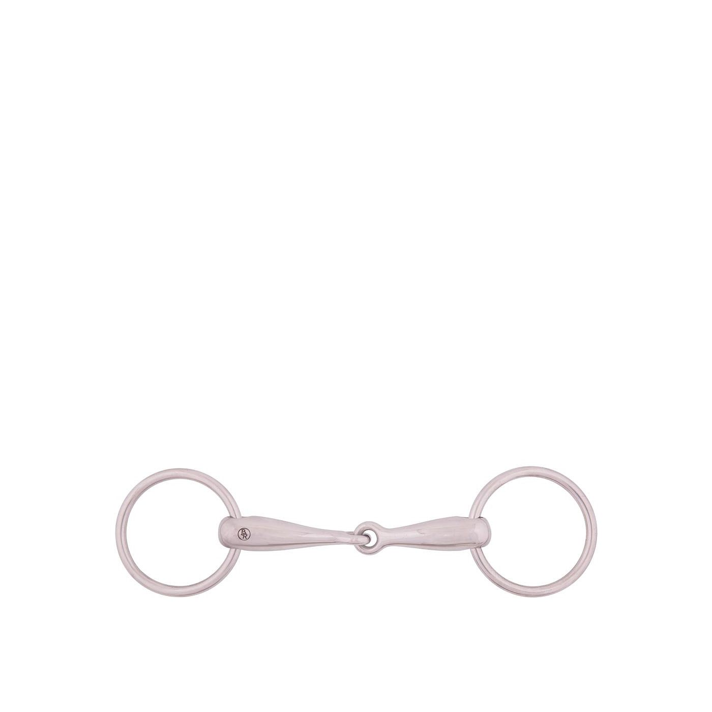 BR Loose Ring Snaffle Single Jointed 18mm solid ss