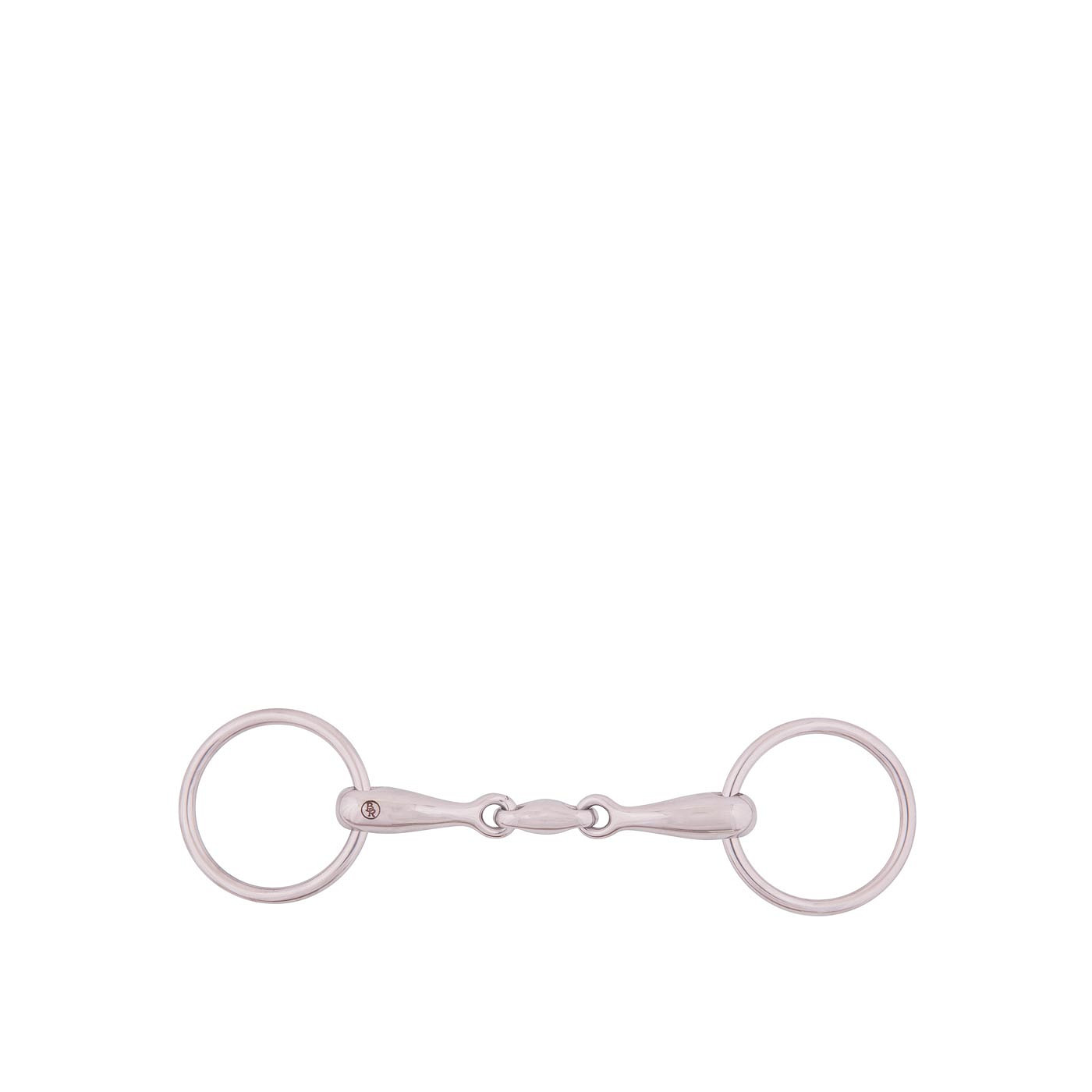 BR Loose Ring Snaffle Double Jointed 16mm solid ss