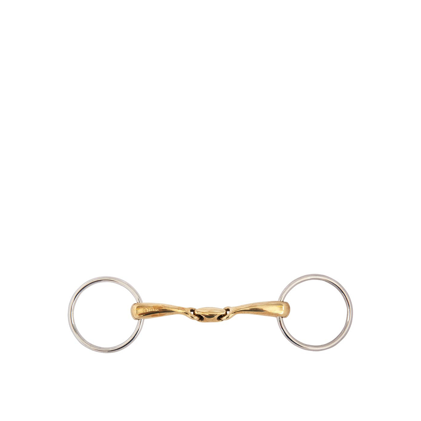 BR Loose Ring Snaffle 16mm Soft Contact Double Jointed