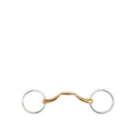 BR Loose Ring Snaffle 14mm Soft Contact Mullen Mouth