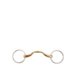 BR Loose Ring Snaffle 16mm Soft Contact Mullen Mouth