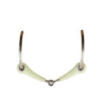 BR Loose Ring Snaffle Apple Mouth Single Jointed, 15mm - Image 2