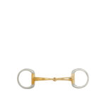 BR Eggbutt Snaffle 16mm Soft Contact Single Jointed