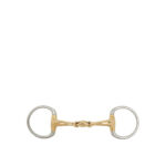 BR Eggbut Snaffle Soft Contact Double Jointed 16mm Ring 55mm