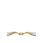 BR Eggbut Snaffle Soft Contact Double Jointed Ring 65mm - Image 2