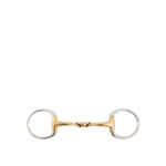 BR Eggbut Snaffle 14mm Soft Contact Double Jointed