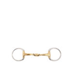 BR Eggbut Snaffle 16mm Soft Contact Double Jointed