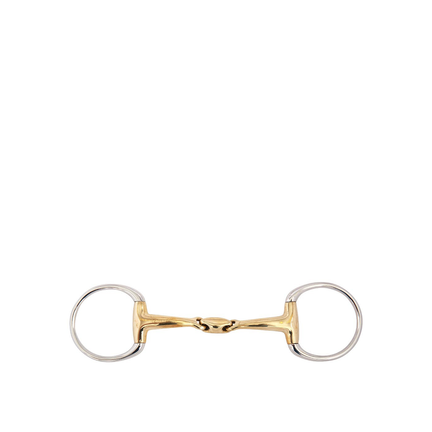 252056_M000_01 BR Eggbut Snaffle 16mm Soft Contact Double Jointed - Image 1