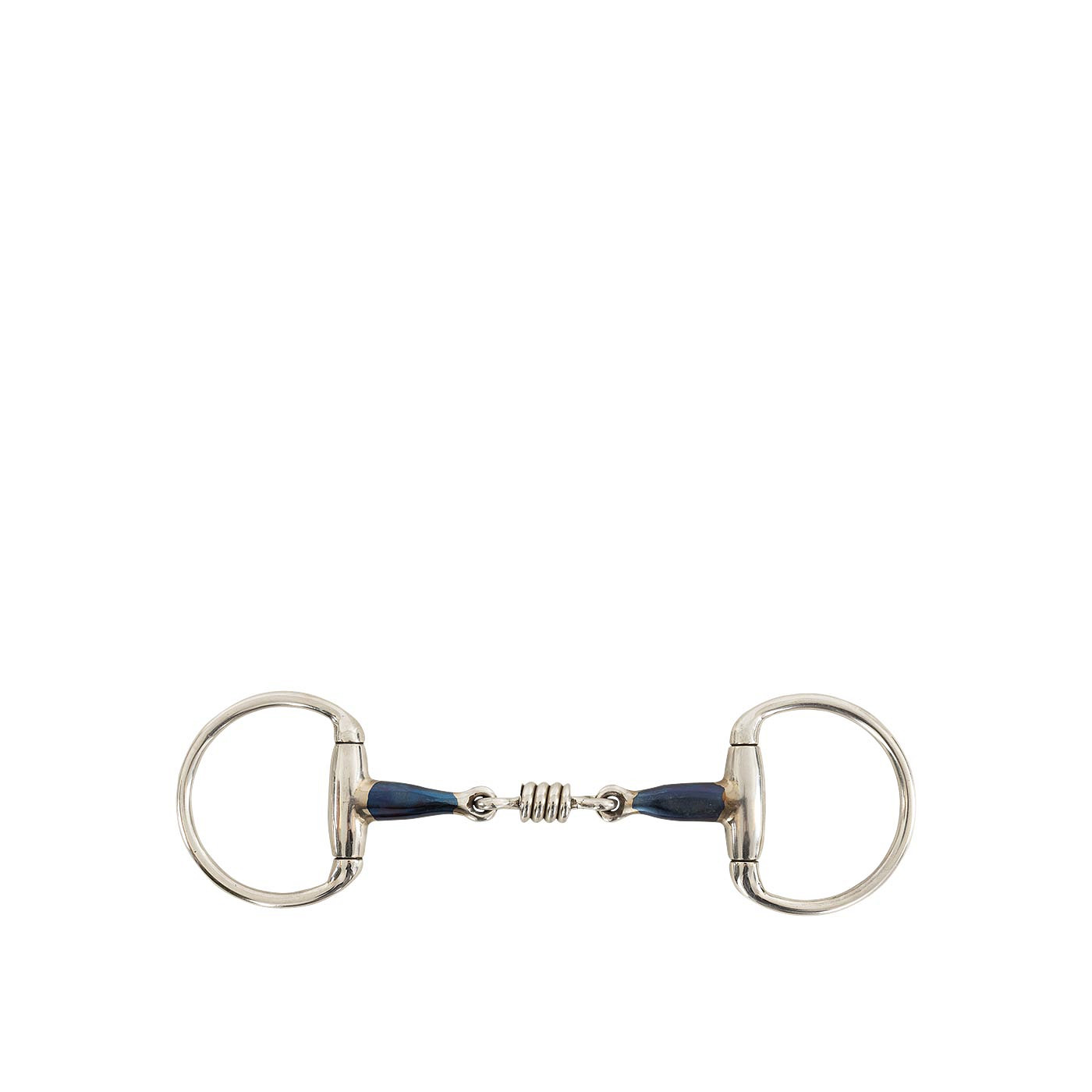 252064_M000_01 BR Egg-but snaffle Sweet Iron 14Mm ss Roller double broken - Image 1