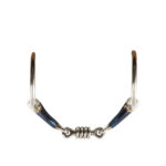 BR Egg-but snaffle Sweet Iron 14Mm ss Roller double broken - Image 2