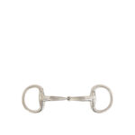 BR Eggbutt Snaffle Satin Sense, Single Jointed, 14mm