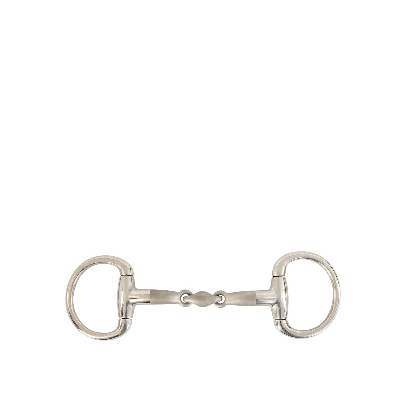 BR Eggbutt Snaffle Satin Sense, Double Jointed, 14mm