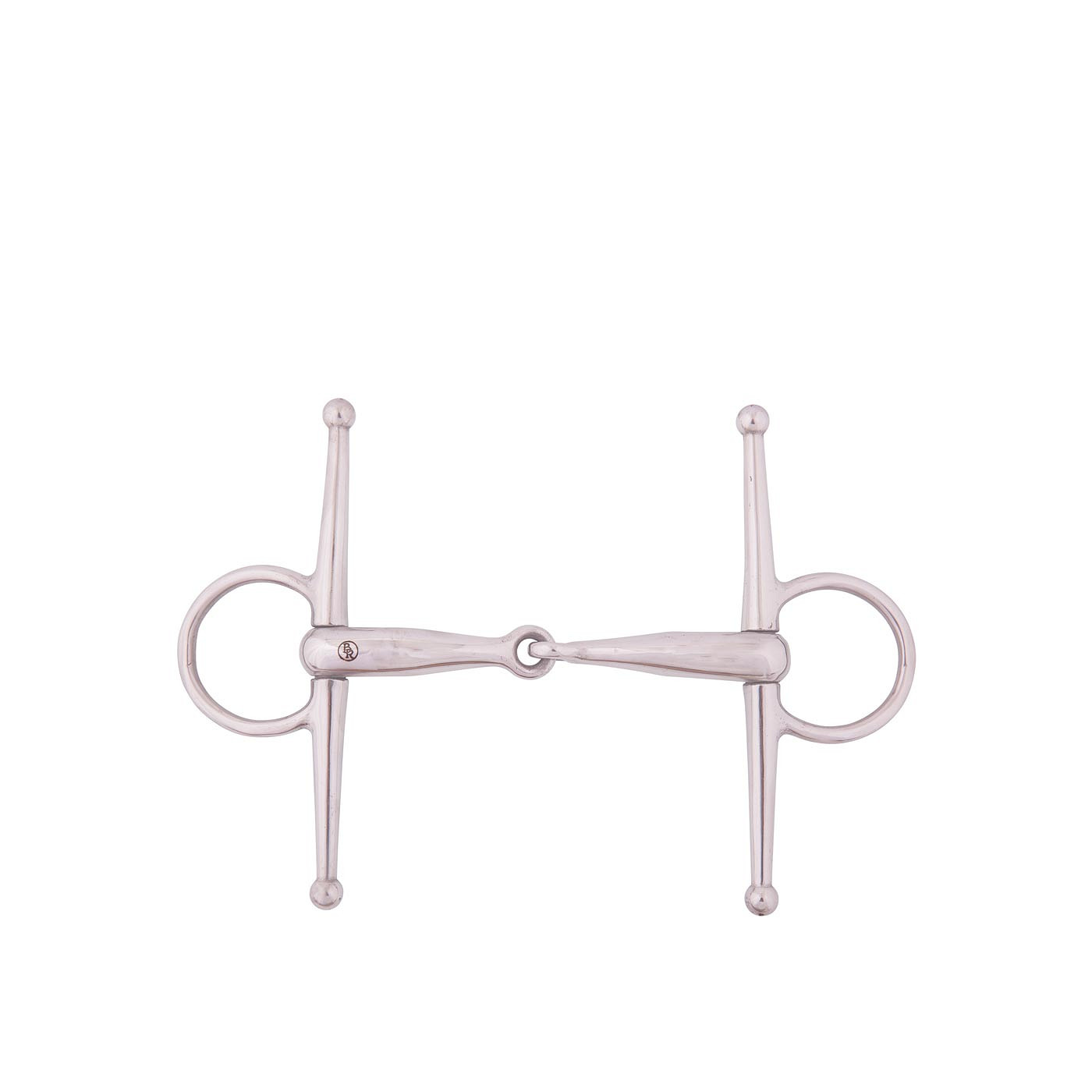 BR Full Cheeck Snaffle 18mm Single Jointed solid ss