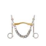 BR Weymouth Curb Bit 12Mm Soft Contact Shanks 140Mm