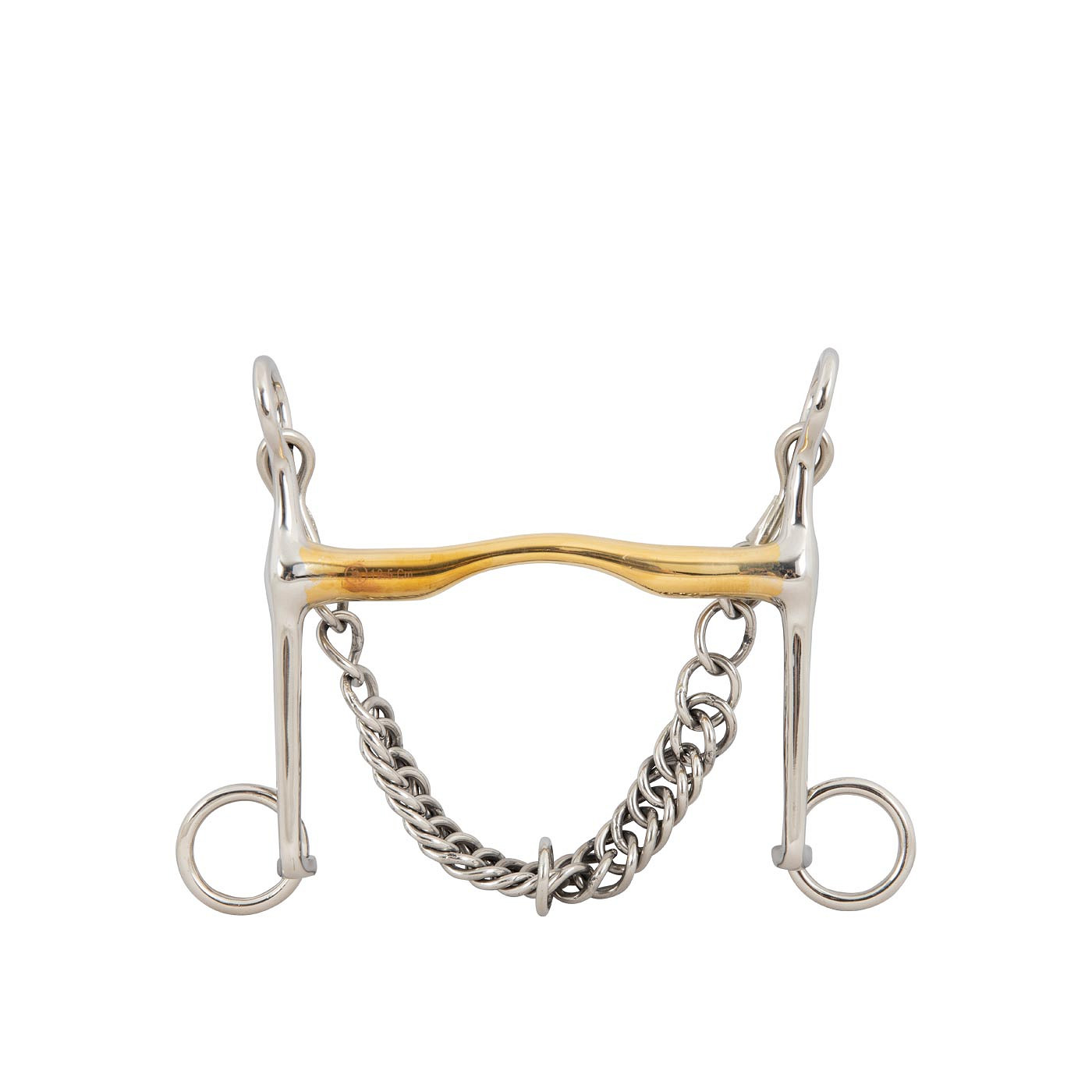 BR Weymouth Curb Bit  14Mm Soft Contact Shanks 140Mm