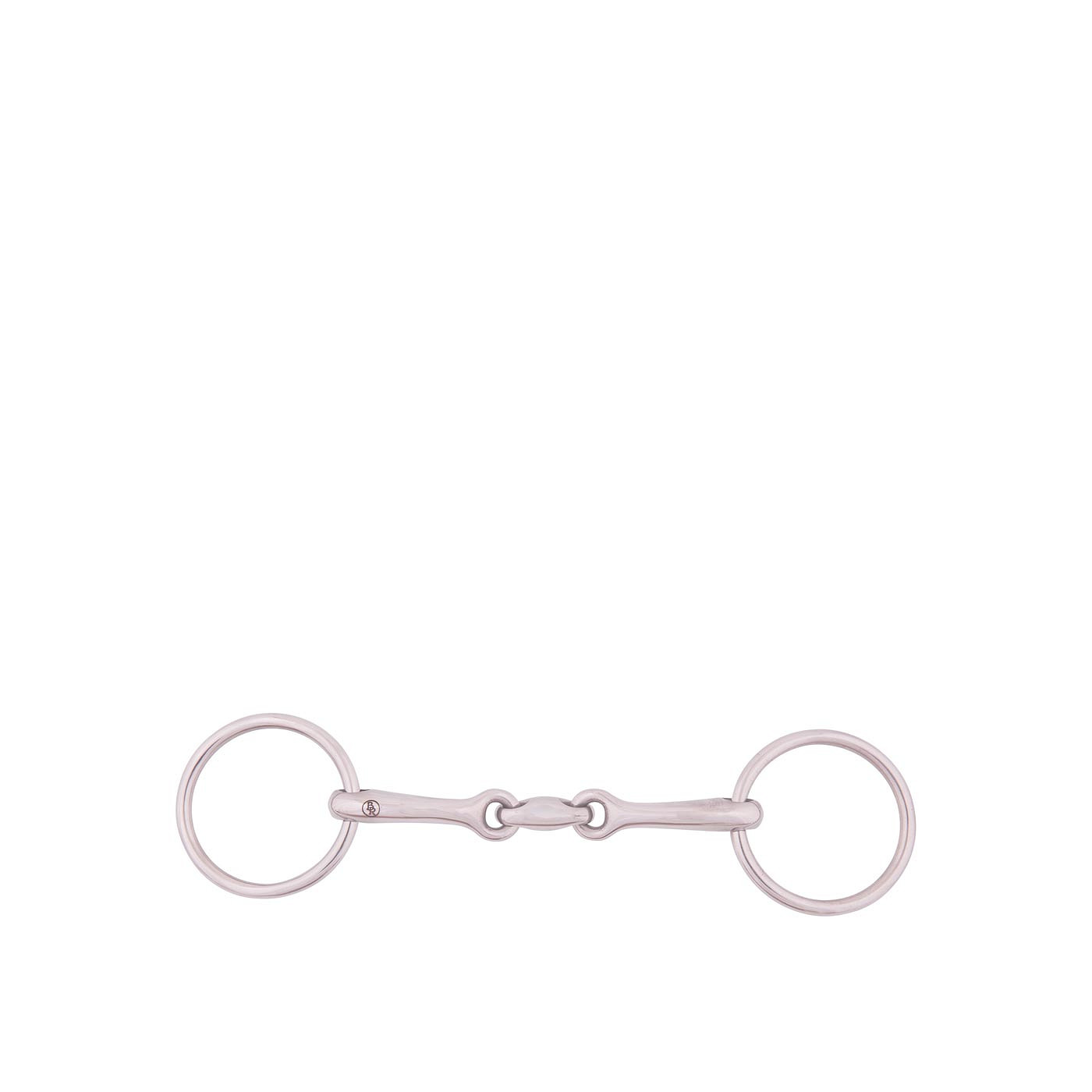 BR Loose Ring Bradoon solid Double Jointed 13Mm ss