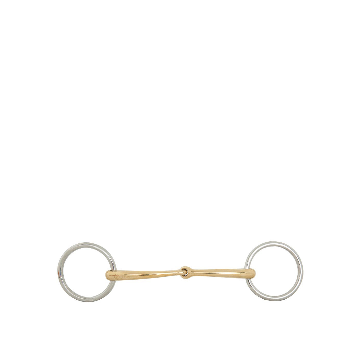 BR Loose Ring Bradoon 12Mm Soft Contact Single Jointed