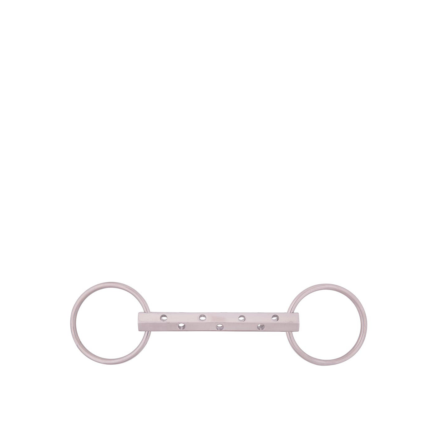 Pessoa Ring Snaffle Bit 19Mm straight mouthpiece Alu.