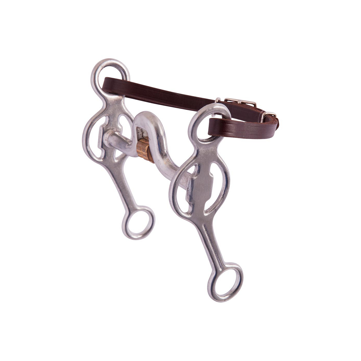 Mikmar Show Bit Western alu.with brass roll