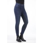 HKM Riding breeches -Summer Denim- 3/4 Alos seat