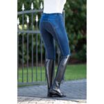 HKM Riding breeches -Summer Denim- 3/4 Alos seat - Image 2