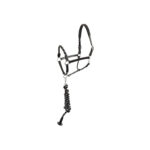 Halter BR Aberdeen w/rope cord noseb.and rope w/stopper