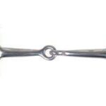 HKM D-ring snaffle, single joint