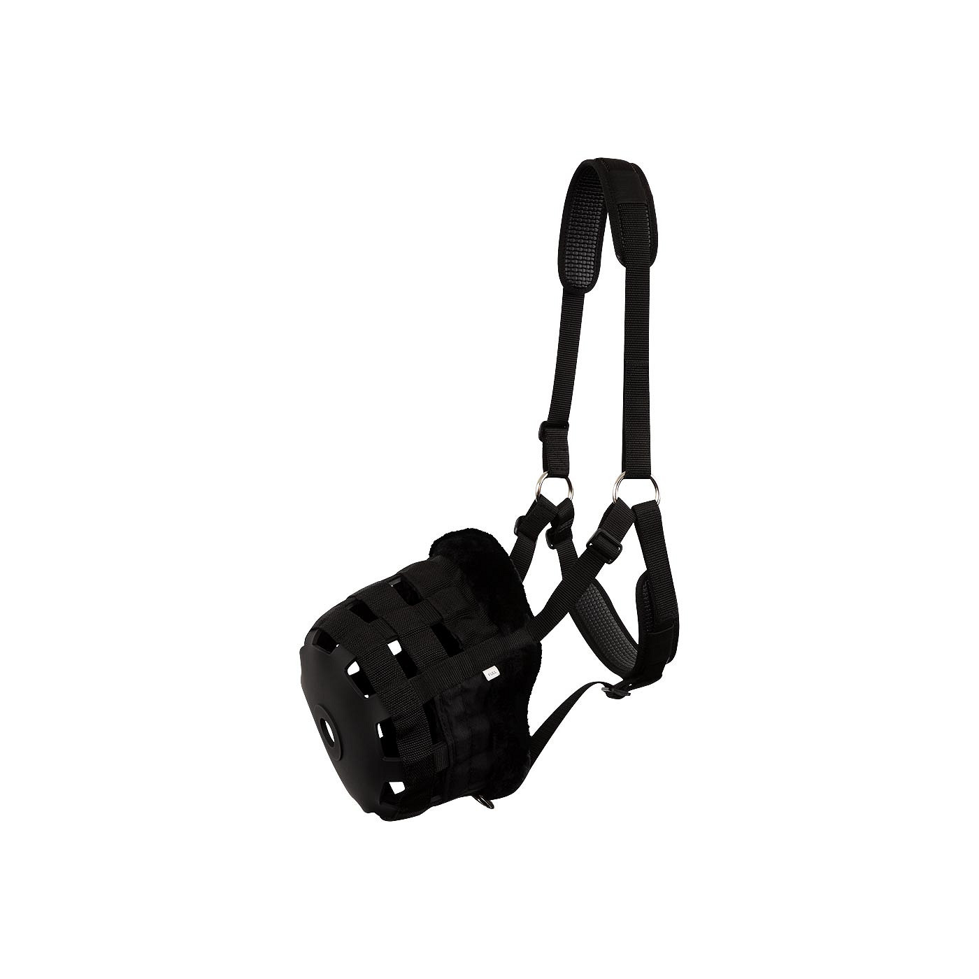 439103_B001_01 Graze mask BR w/fur - Image 1