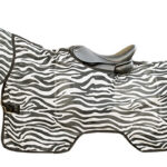 HKM Ride-on fly rug -Zebra-